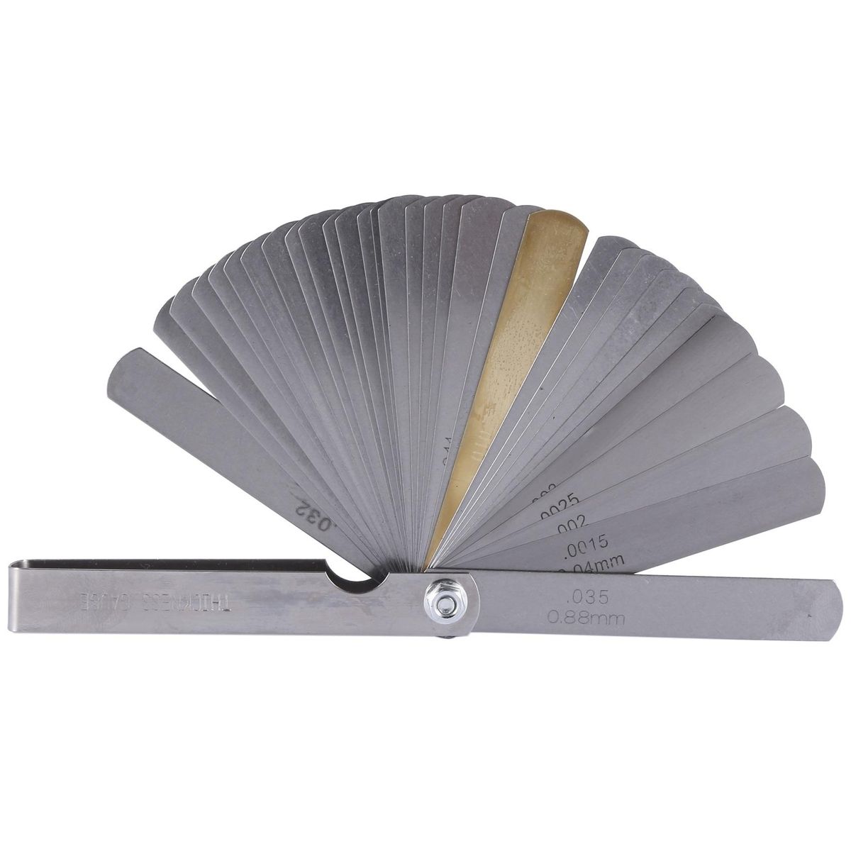 32 set distance gauge feeler gauge valve teaching feeler
