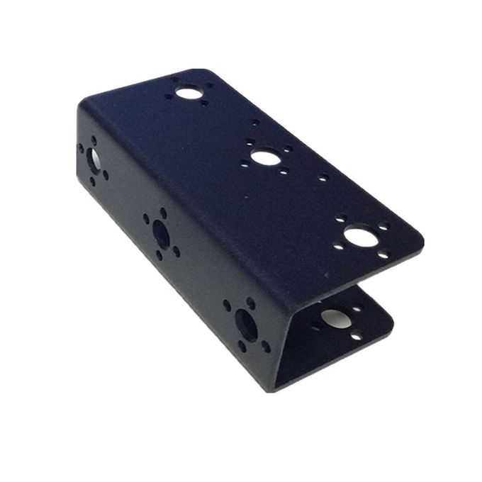 1pcs Black Metal U-Shaped Beam Bracket For  Arm Black