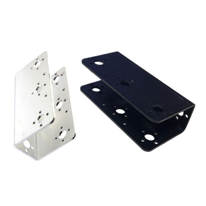 1pcs Black Metal U-Shaped Beam Bracket For  Arm Black
