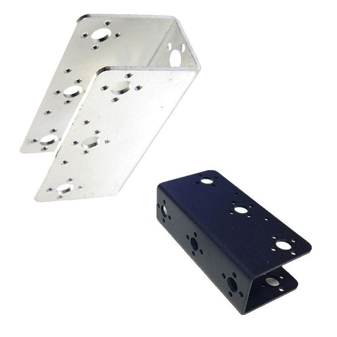 1pcs Black Metal U-Shaped Beam Bracket For  Arm Black