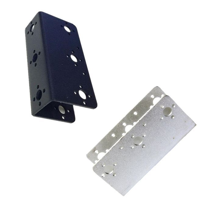 1pcs Black Metal U-Shaped Beam Bracket For  Arm Black