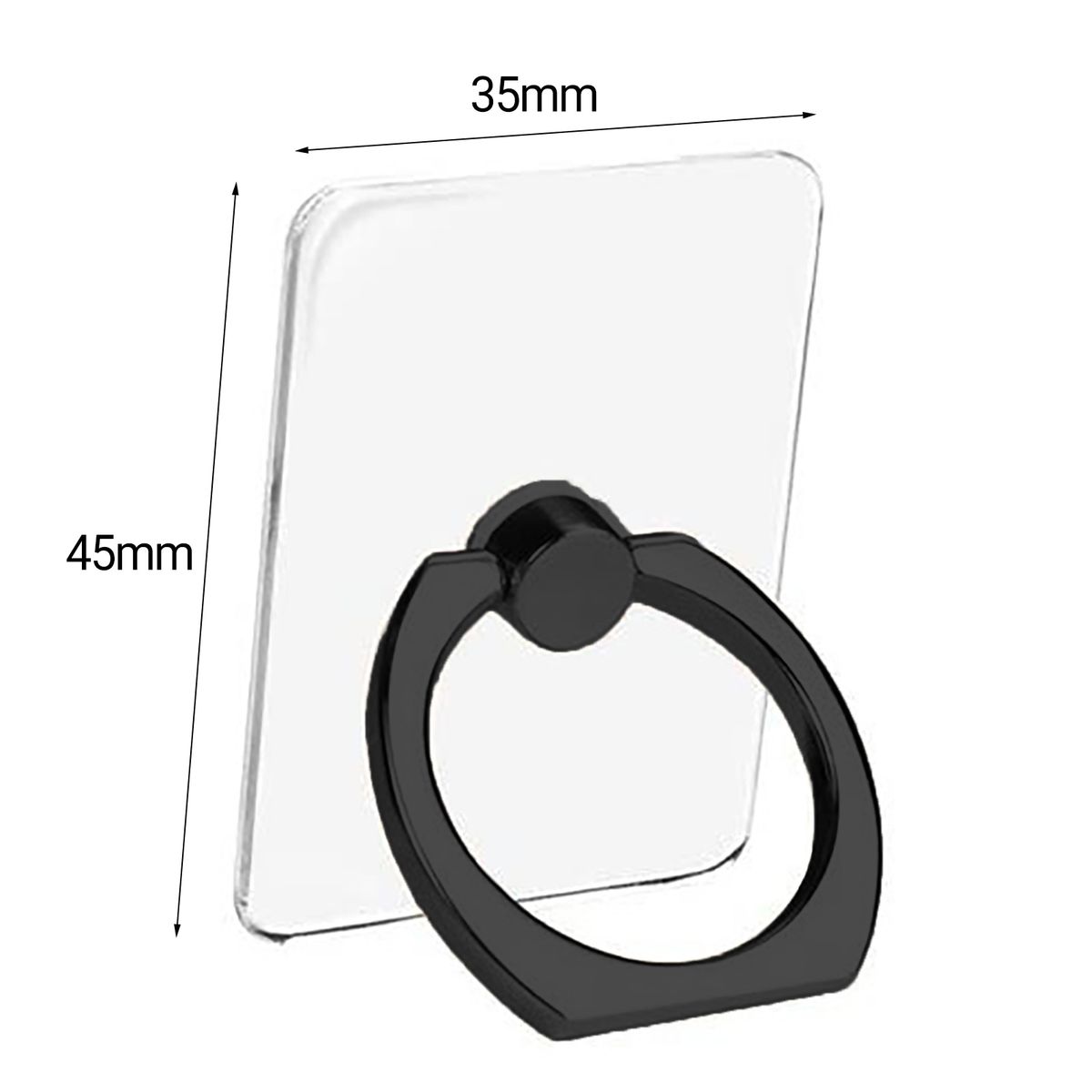 Finger Ring Phone Mount   Finger Ring Phone Black