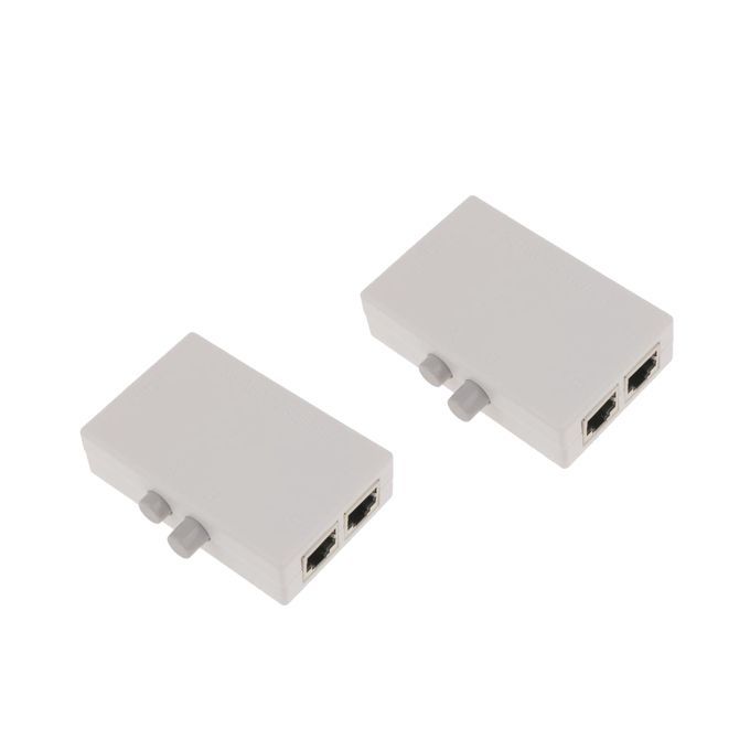 2XMT-VIKI 2Port Network Switch Splitter Selector Hub 2-in 1-out Or1