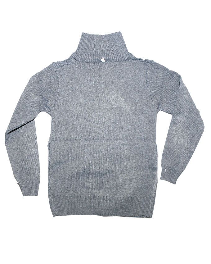 Kid's Unisex Cardigan- Grey