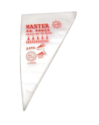 100-Piece Pastry Cake Bag, White