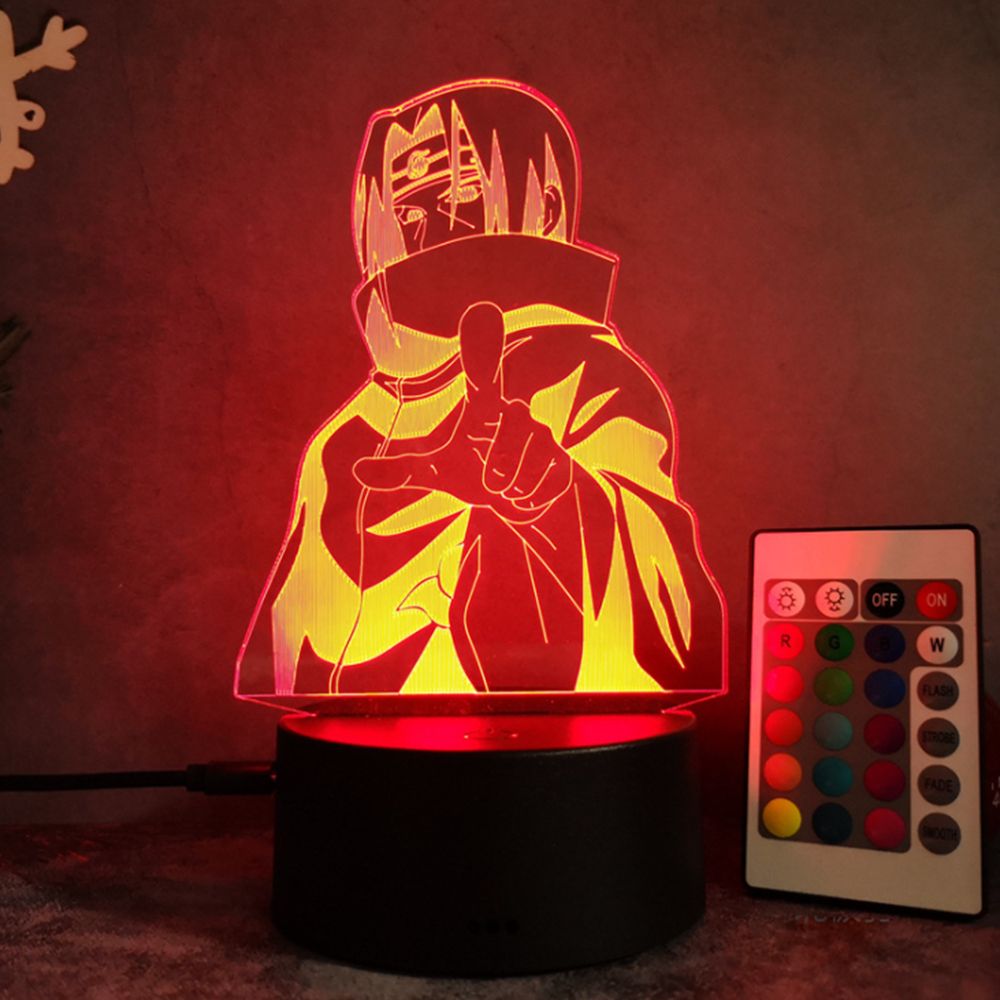 3D Plate Creative Ninja Series USB Color Touch Remote