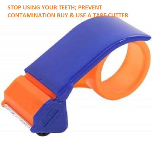 CONTAMINATION PREVENTION ADHESIVE TAPE CUTTER