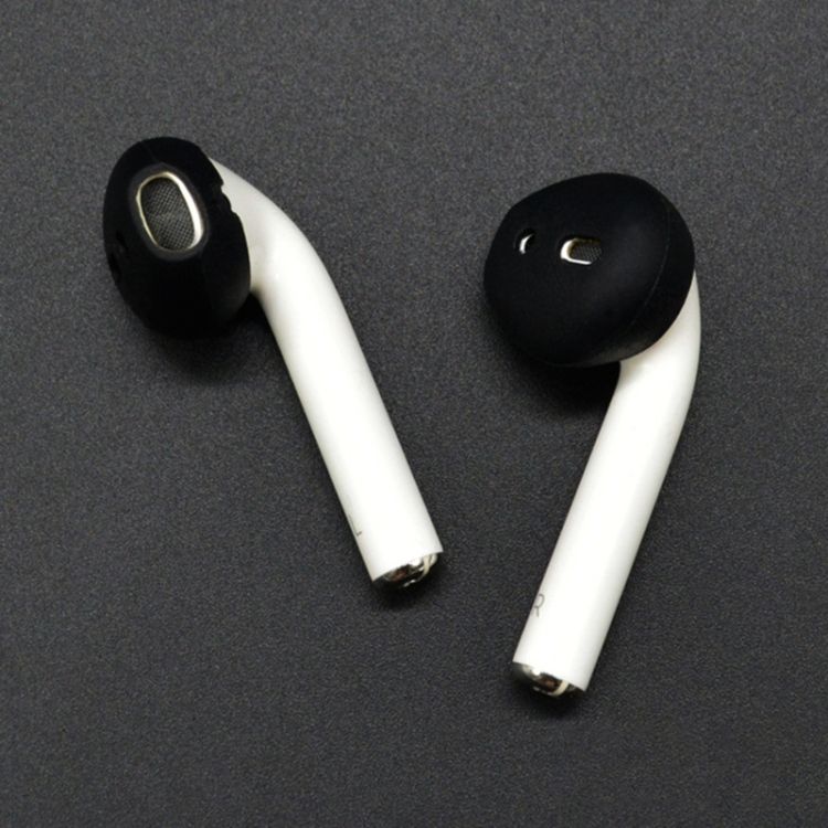 2 PCS Earphone Silicone Ear Caps For Apple AirPods / EarPods