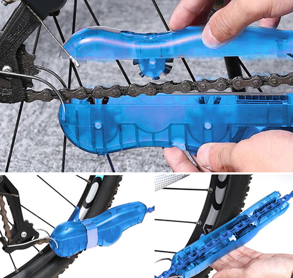 Cycling Bike Chain Cleaner-Blue