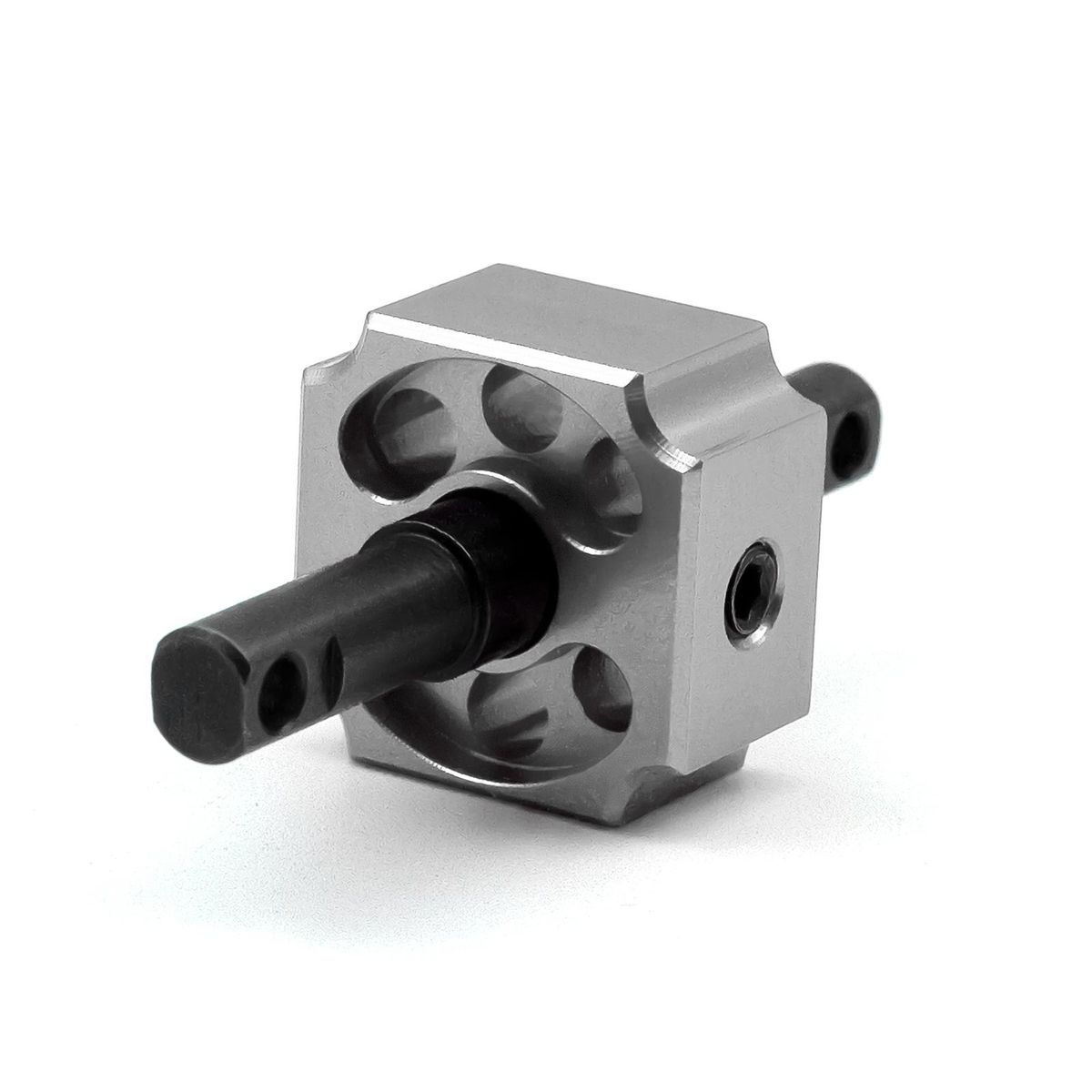Aluminum Alloy Differential Lock Straight Shaft Axle Replacement For Trax4 Drag Slash 1967 C10 Remote Control Car Accessories Upgrade Part