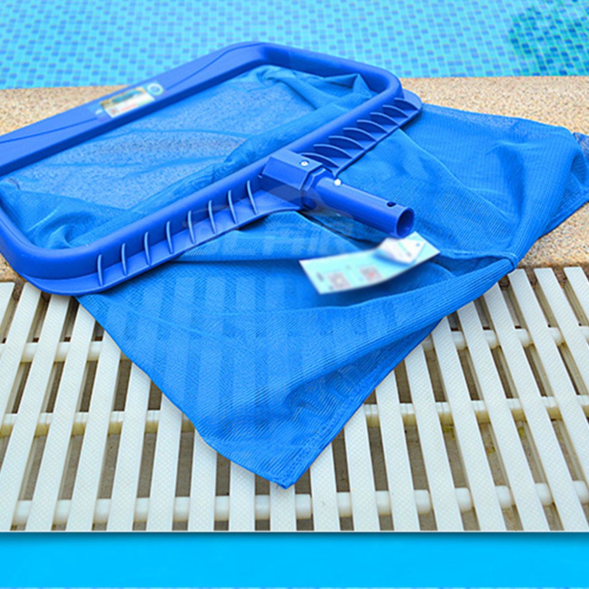 Pool Skimmer Net Removal Leaf Rake With Deep Bag Swimming