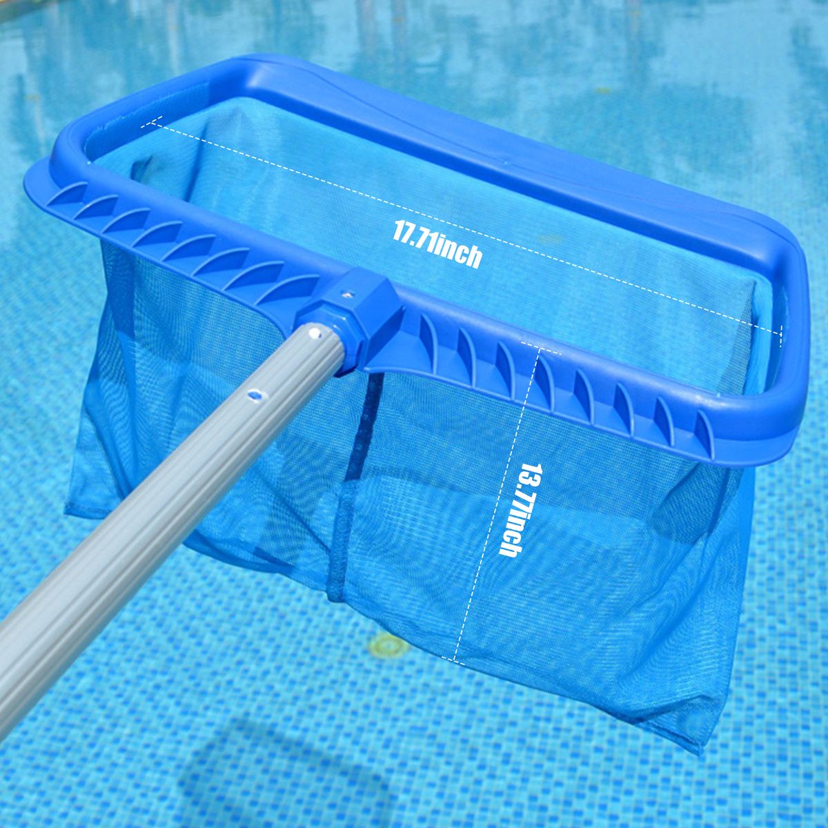 Pool Skimmer Net Removal Leaf Rake With Deep Bag Swimming