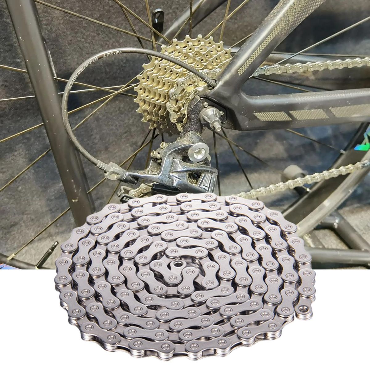 8-12 Speed Road Bike Chain Good Toughness Bike Chain
