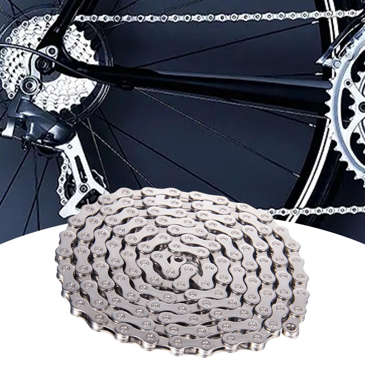 8-12 Speed Road Bike Chain Good Toughness Bike Chain