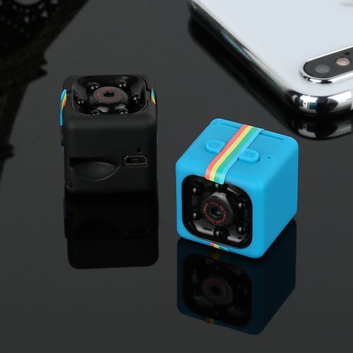 SQ11 PRO Mini Camera 1080P Sensor Car DVR Smart Home Security Camcorder Small Cam Support Hiden TF Card PK SQ13 SQ12 SQ7(720 P)(Blue)