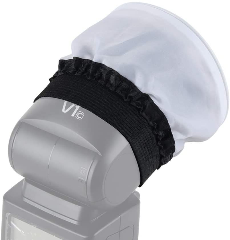 Flash Diffuser For Godox V1 Flash (White)