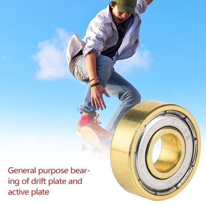 10p S Drift Board Vit Ty Board Universal Bearing Set 608 Skateboard Bearing-gold
