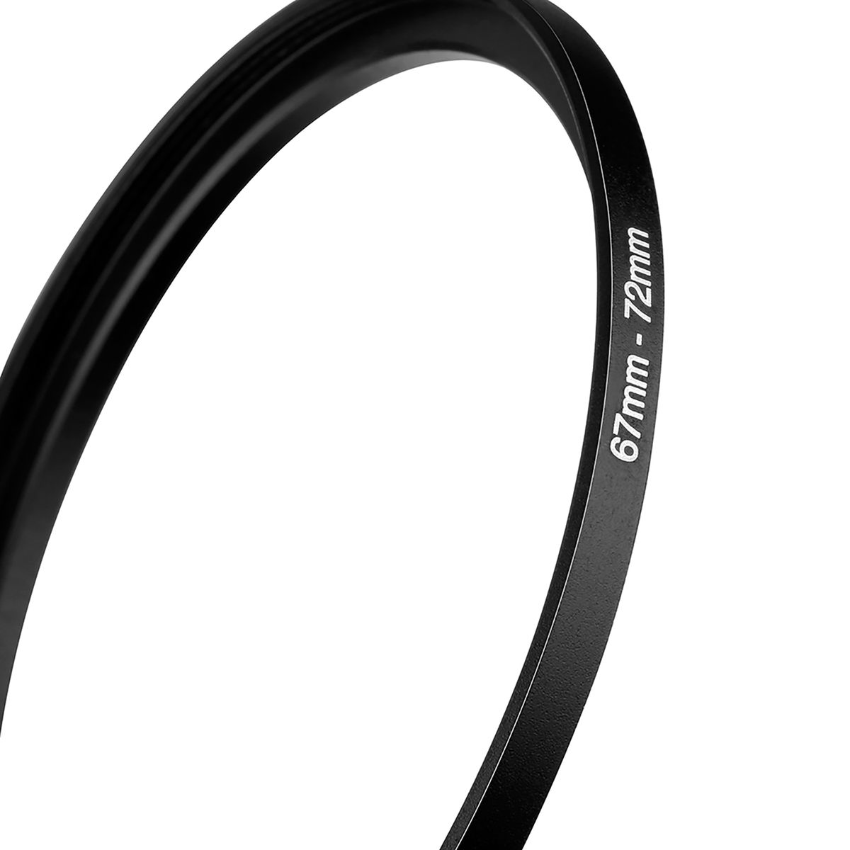 Neewer® 10 Pieces Anodized Black Metal Step-up Adapter Ring Set