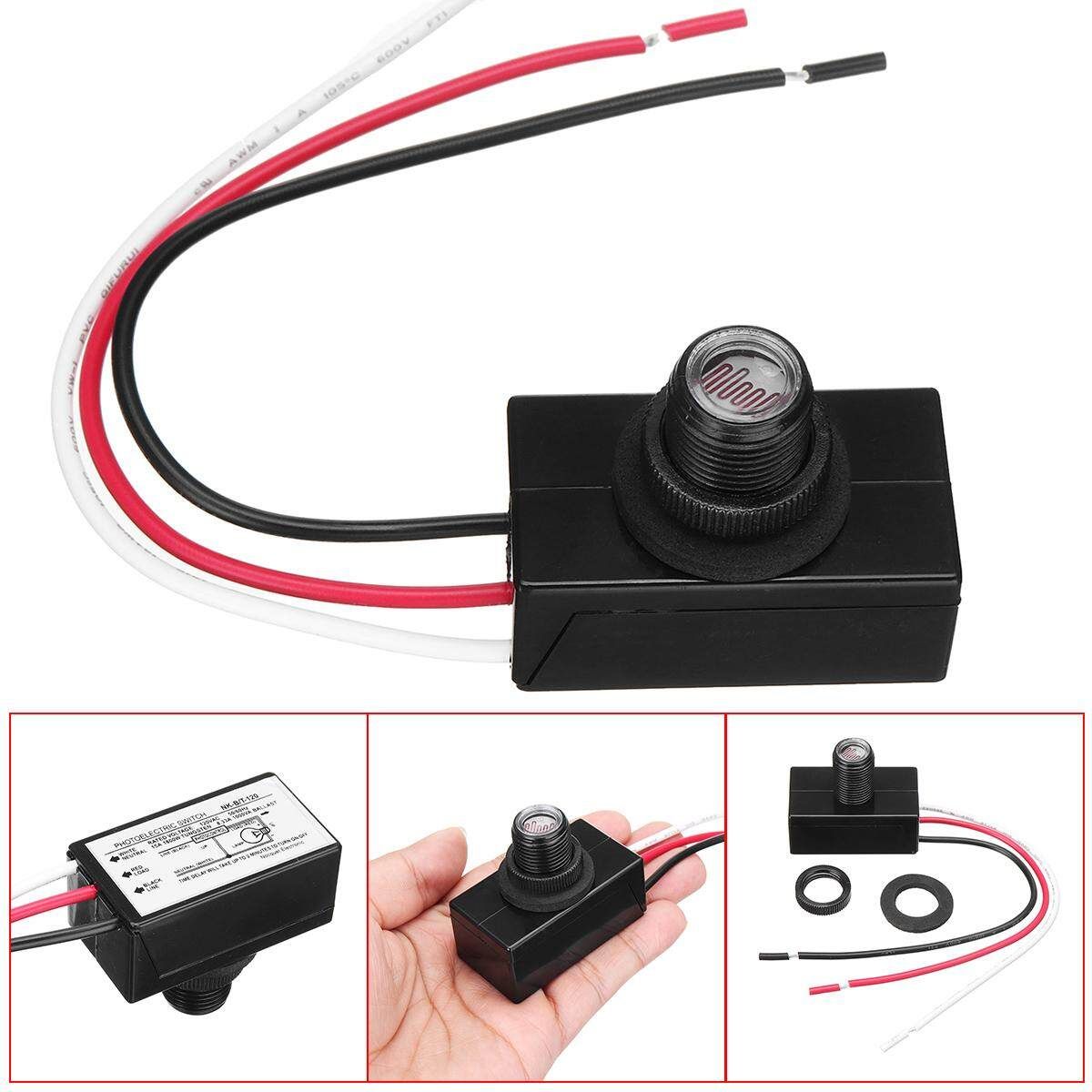 NK-B/T Photocell Dusk To Dawn Automatic Light Lamp Switching Sensor AC 105~130V