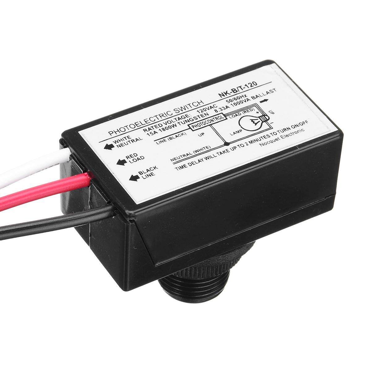 NK-B/T Photocell Dusk To Dawn Automatic Light Lamp Switching Sensor AC 105~130V