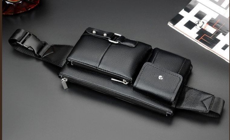 Men Waist Bag/Cell Phone Holder Case/Wallet