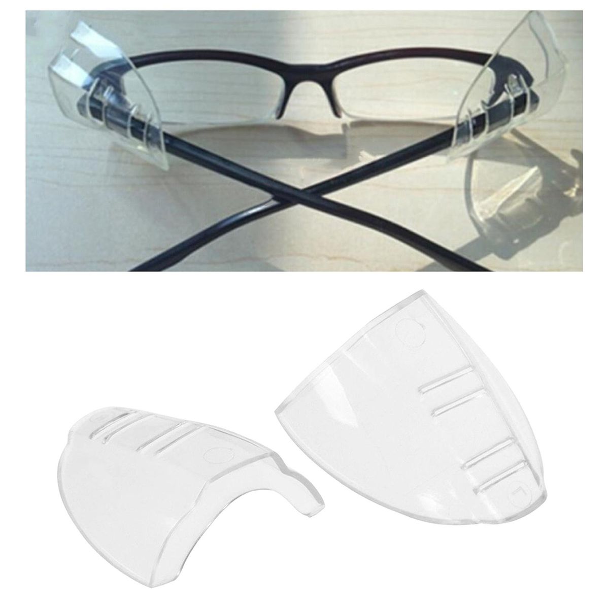 Safety Glasses Side  TPU Clear For Small To Medium