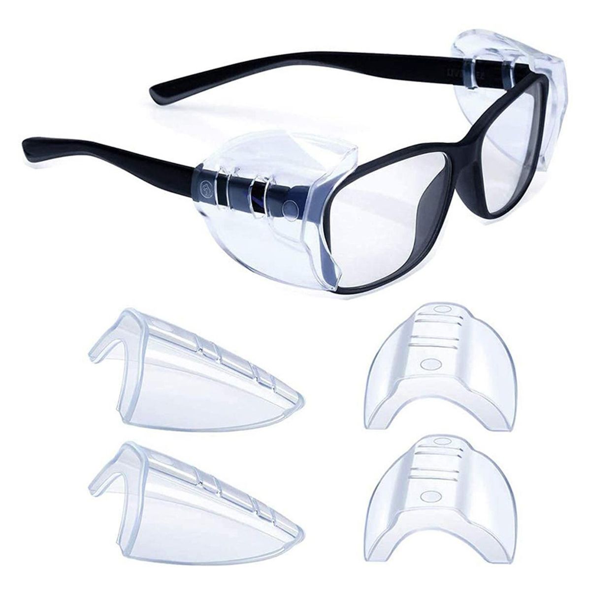 Safety Glasses Side  TPU Clear For Small To Medium