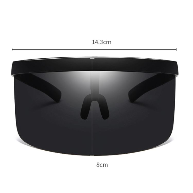Outdoor Sunglass, Frame Color: Blue Frame Black&Gray