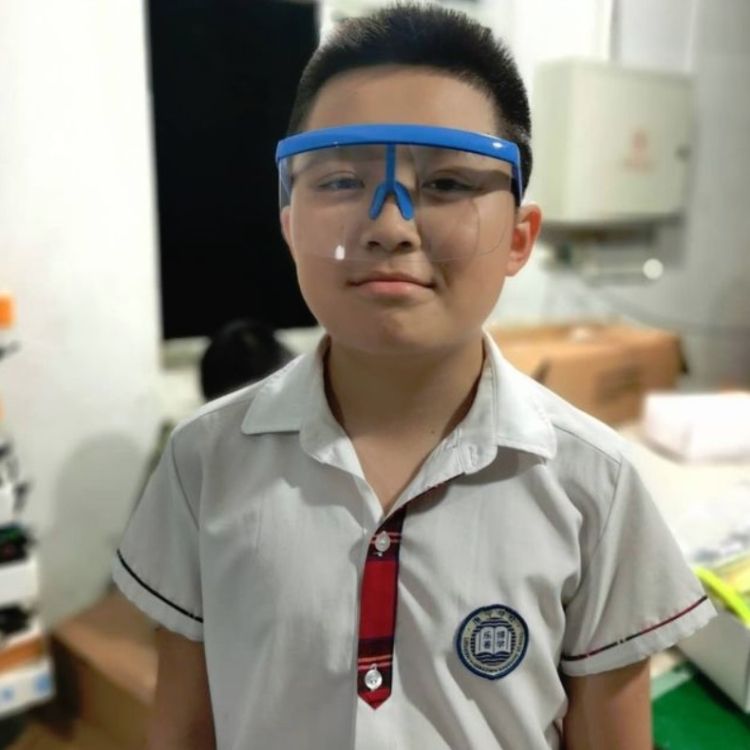 Outdoor Sunglass, Frame Color: Blue Frame Black&Gray