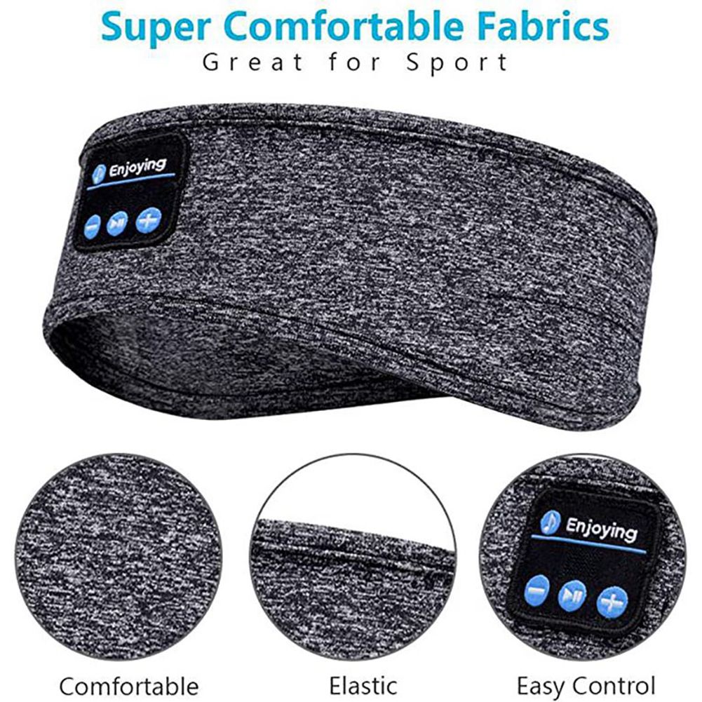 Sleeping Headset Headband Yoga Sports Wireless Bluetooth A