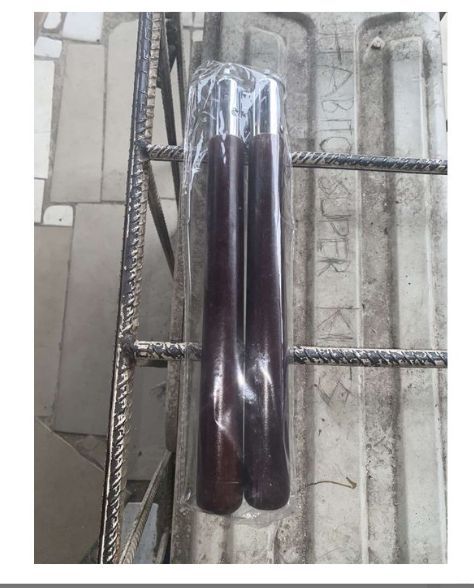 Martial Arts Nunchucks Metal Chain (wooden)