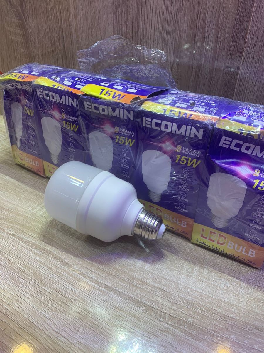 5Pcs Ecomin 15W LED Light Bulb E27 Energy Saving Bulb