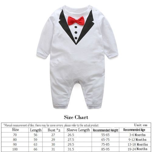 Baby Crawling Suit Baby One-piece Set Birthday Gift With Bow