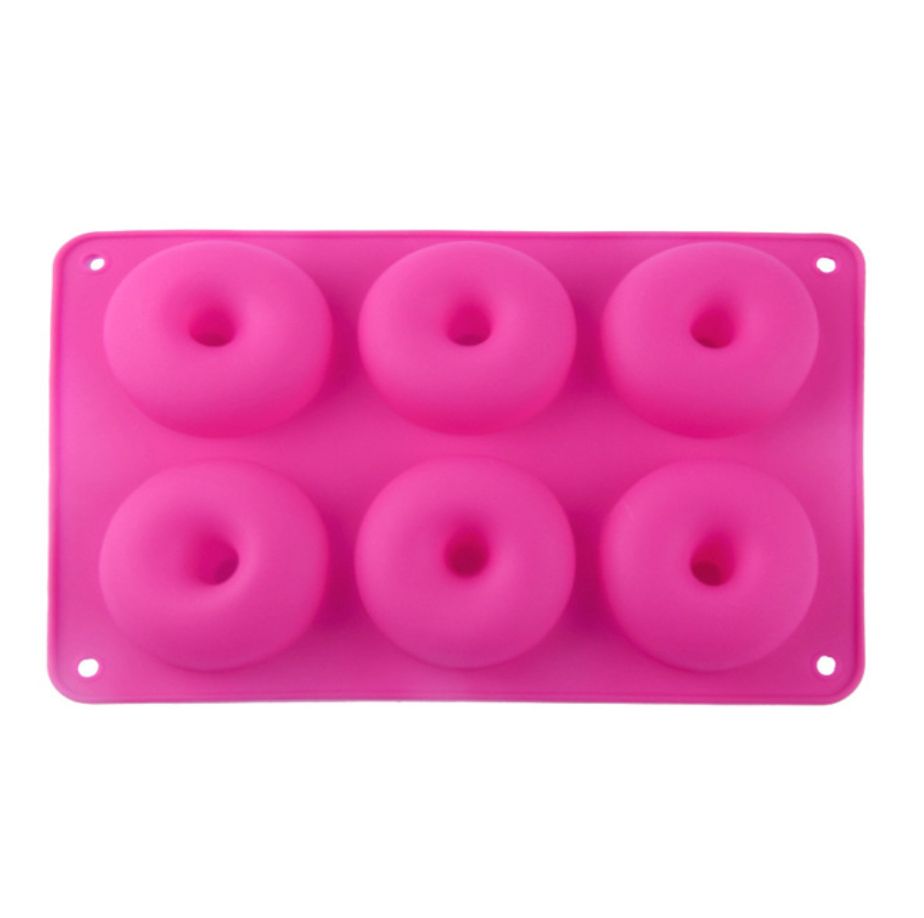 4Pcs Donut Silicone Mold Chocolate Mold