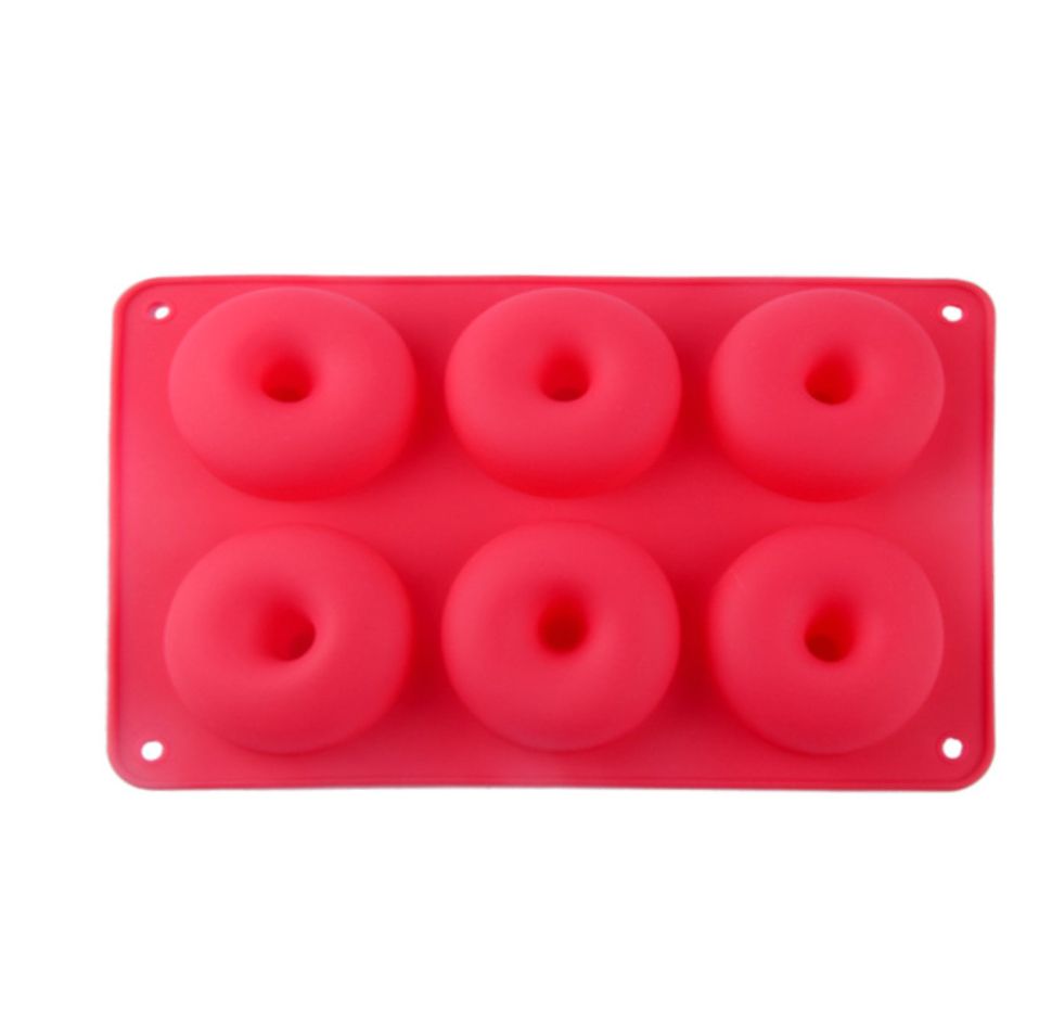 4Pcs Donut Silicone Mold Chocolate Mold