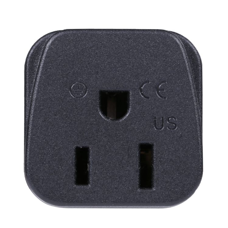 Three-hole US To UK Plug Socket Power Adapter With Fuse