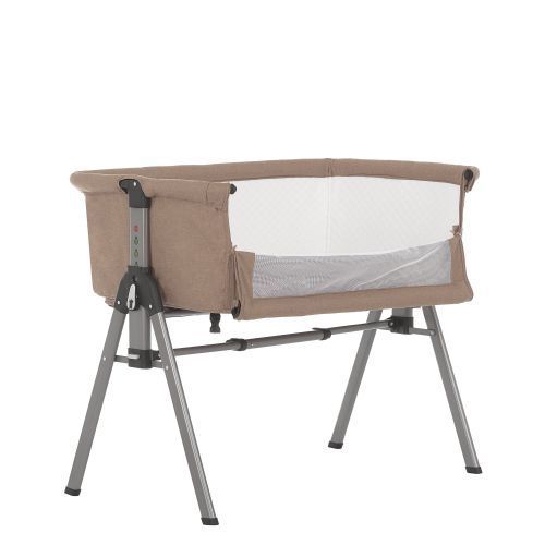 Baby Bed/Bassinet & Bedside Sleeper, Brown. 0- 24m