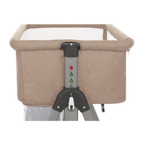 Baby Bed/Bassinet & Bedside Sleeper, Brown. 0- 24m