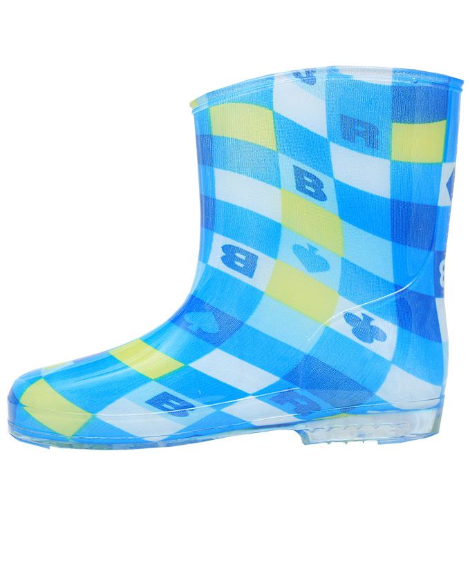 High Quality Boys Rain Boot -Blue And Multi