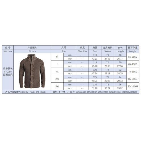 Men's Autumn And Winter New Long-sleeved Single-breasted Sweater Cardigan Sweater