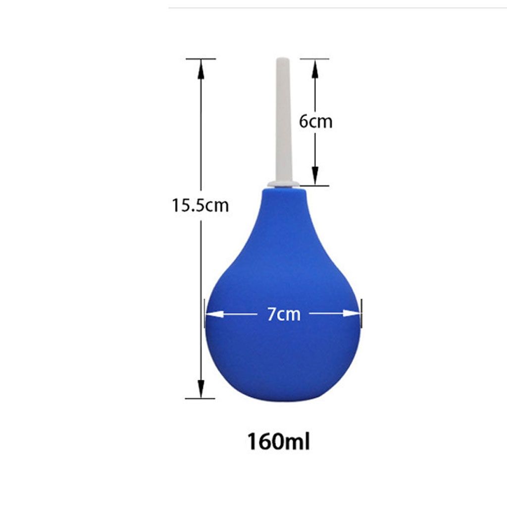 Enema Bulb Clean Anal Silicone Douche For Men Women Comfortable Medical Kits