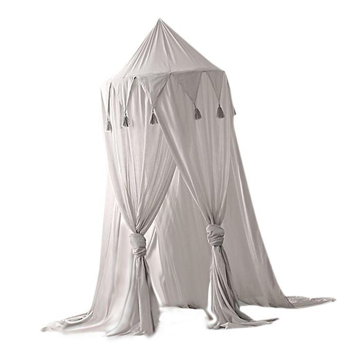Baby Bed Canopy Netting Bedcover  Curtain Bedding Dome Grey