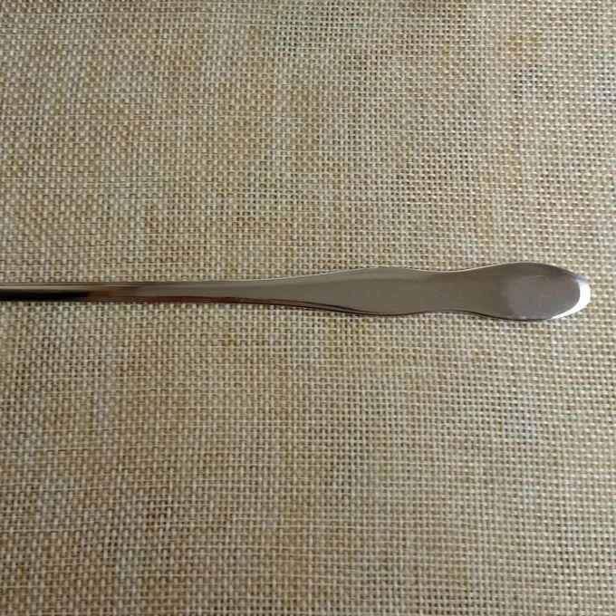 2x Stainless Steel Long Handle Candle  Mixing Stirring Spoons