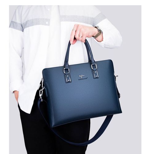 Quality Leather Office Briefcase Bag - Office Shoulder Bag