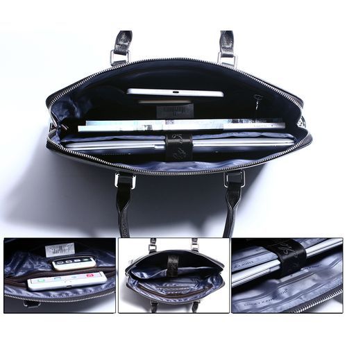 Quality Leather Office Briefcase Bag - Office Shoulder Bag