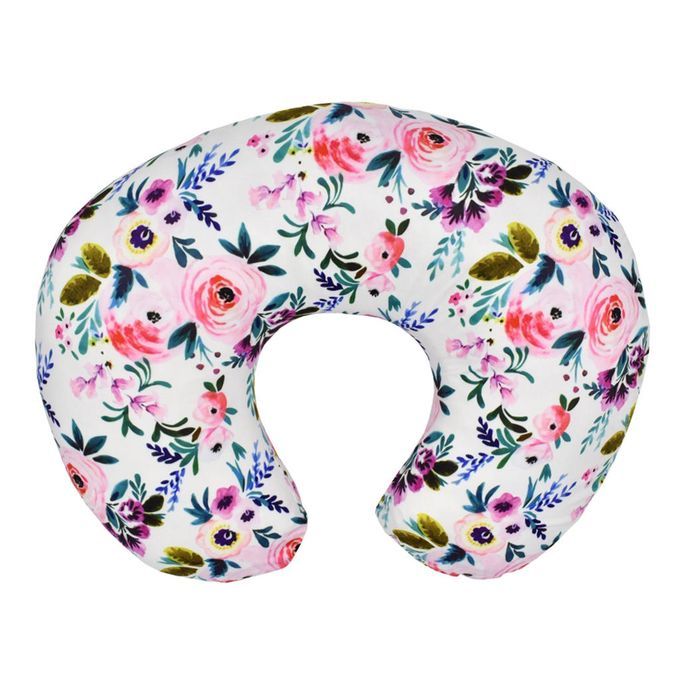 Soft Polyester U Shape Pillow Cover Nursing Pregnancy Pillow E