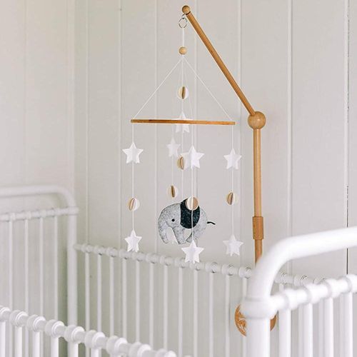 Baby Crib Mobile Bebe Baby Mobile On The Bed With Elephant Animal Wind-bell Nursery Decor Babies Shower Gift Bedding Baby Care