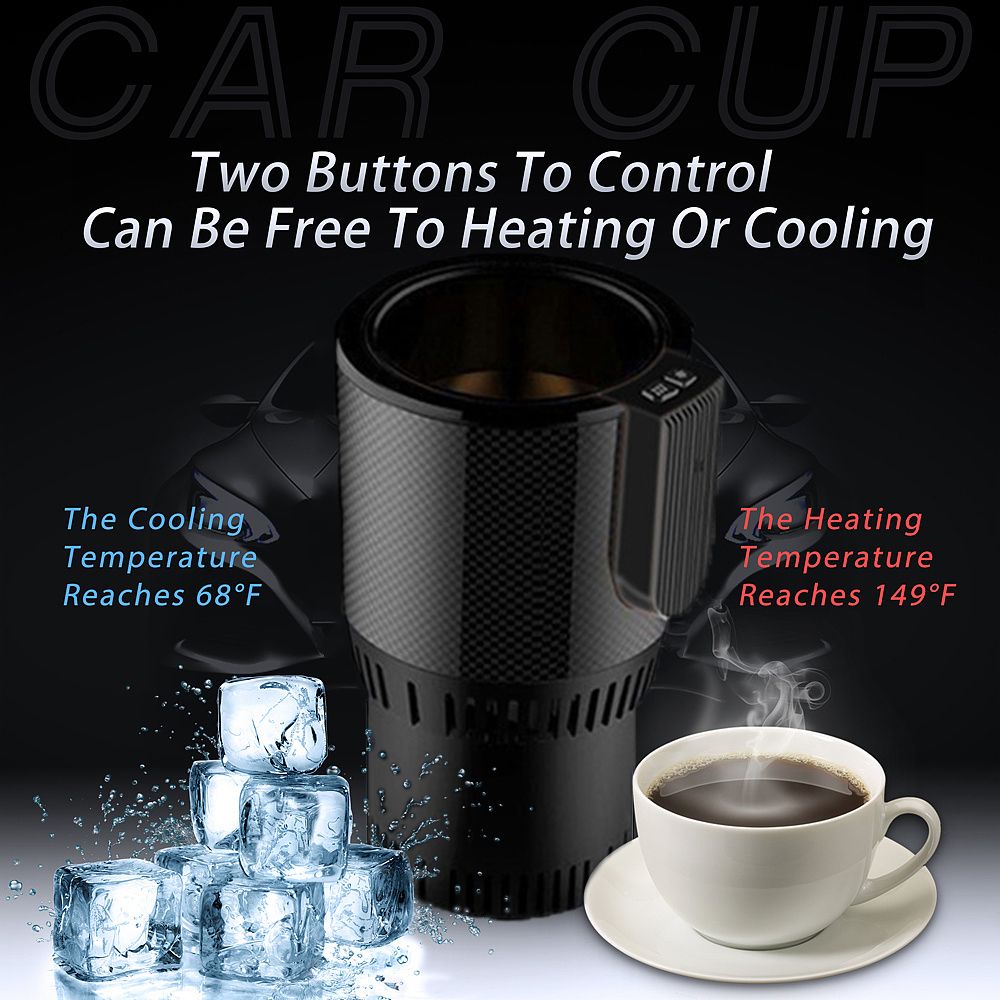 Cold Heating And Office New Car Smart Cup Home Travel Hot
