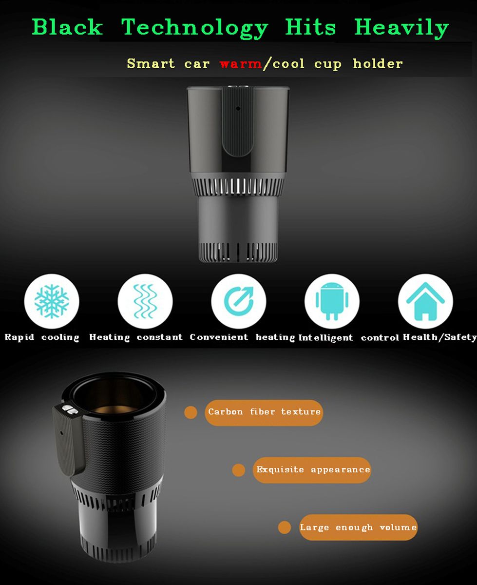 Cold Heating And Office New Car Smart Cup Home Travel Hot