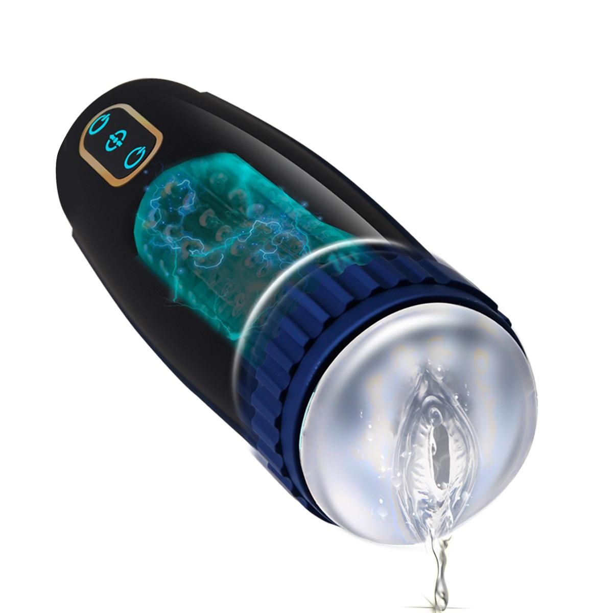 Hurricane Automatic Airplane Cup Sucking Retractable Male Masturbation Automatic Sucking Vagina